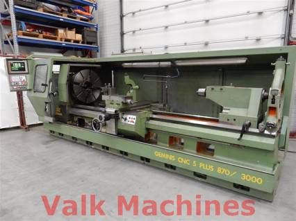 Lathe Geminis 870 x 3000 mm
